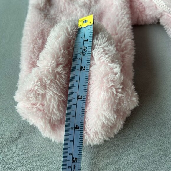 Carters ~ Fleece Bunting Bag Footie Shell ~ Pink ~ Baby Size 3 Months - Picture 10 of 11